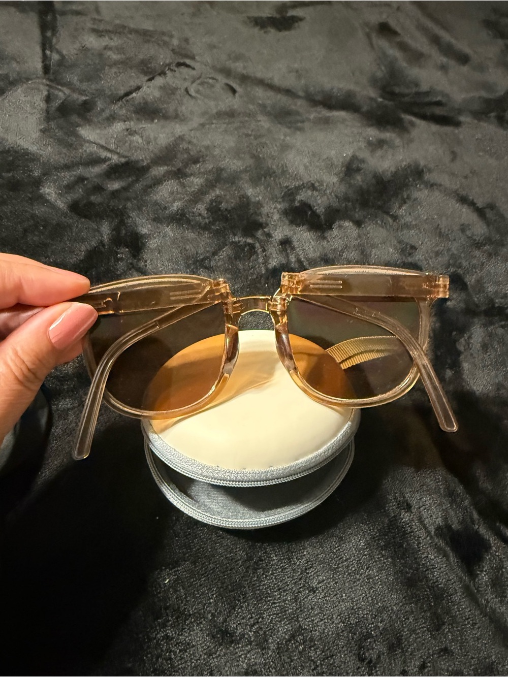 Brown Sunglasses for women foldable